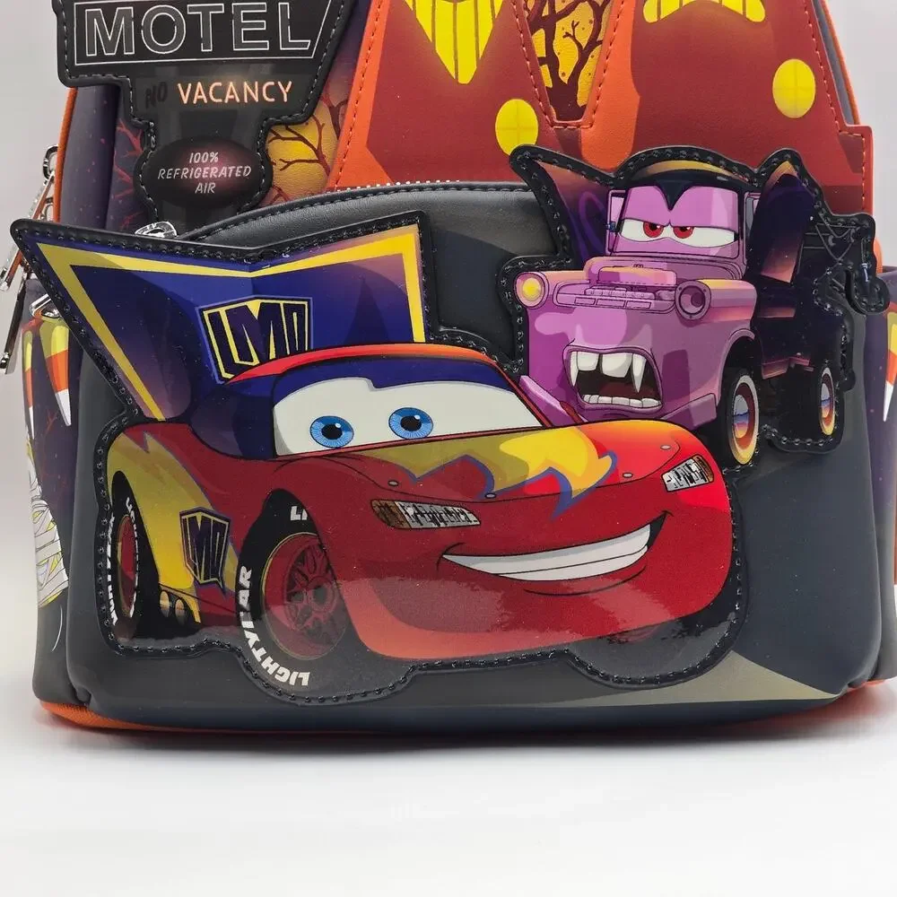 Loungefly Disney Pixar Cars Halloween Costumes Glow-in-the-Dark Mini Backpack